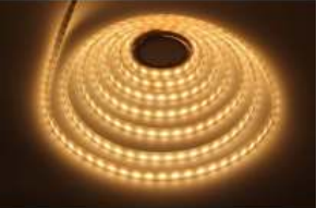 24V IP68 Waterproof LED Strip Light | 168 LEDs per Meter, 11W Daylight (Cool White)